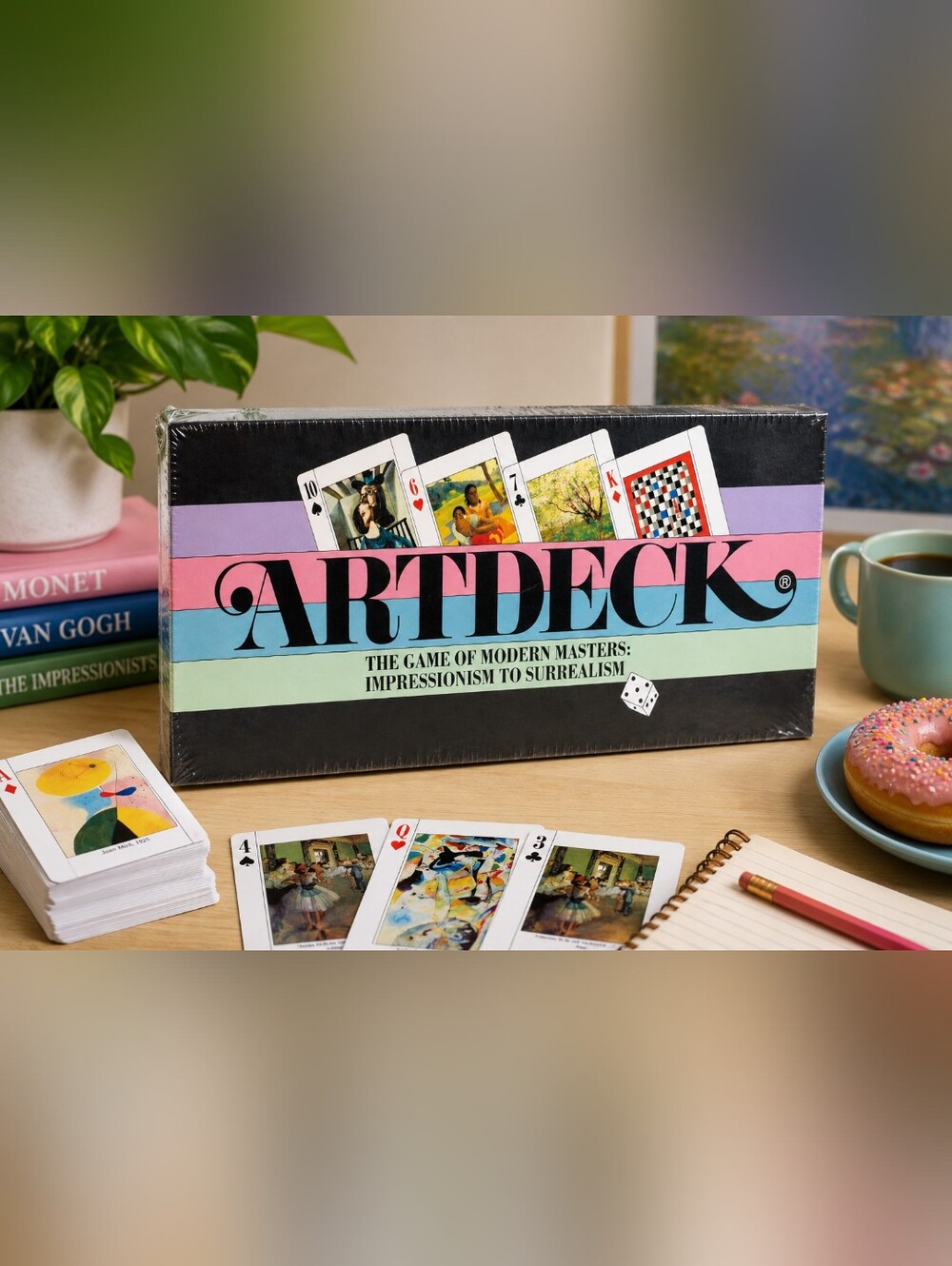 ARTDECK The Game of Modern Masters Impressionism to Surrealism 1984 Factory Seal